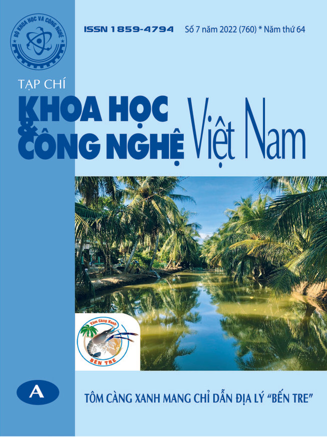 Tạp chí Khoa học và Công nghệ Việt Nam số 7 năm 2022 (760)