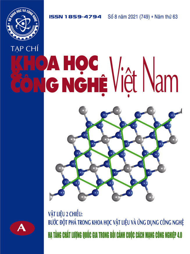 Tạp chí Khoa học và Công nghệ Việt Nam số 8 năm 2021 (749)
