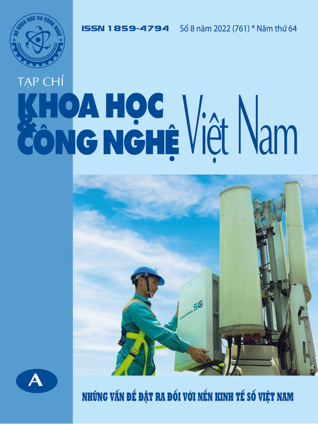 Tạp chí Khoa học và Công nghệ Việt Nam số 8 năm 2022 (761)
