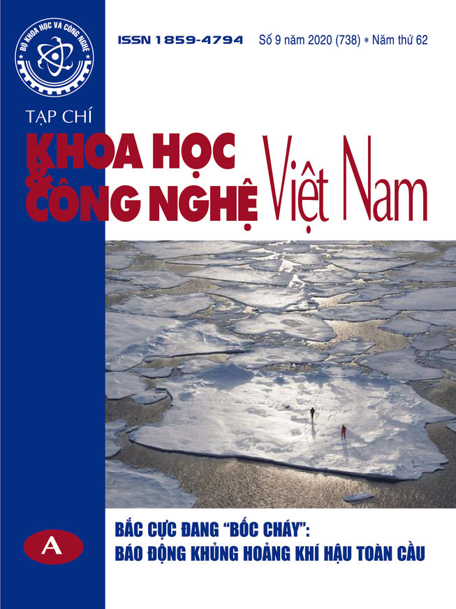 Tạp chí Khoa học và Công nghệ Việt Nam số 9 năm 2020 (738)