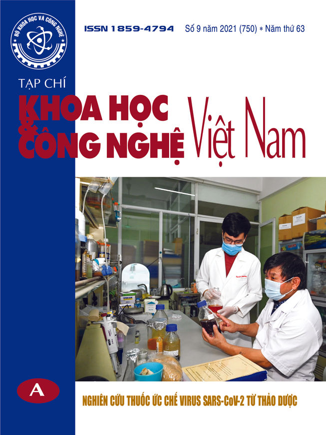 Tạp chí Khoa học và Công nghệ Việt Nam số 9 năm 2021 (750)