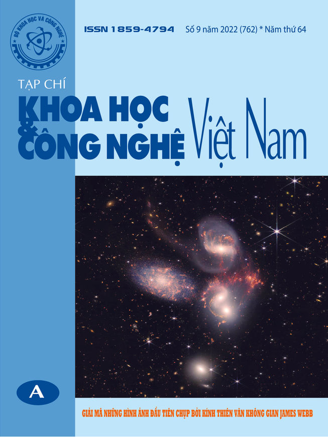 Tạp chí Khoa học và Công nghệ Việt Nam số 9 năm 2022 (762)