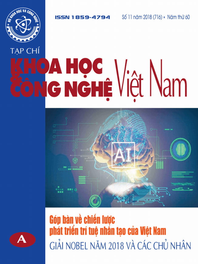Tạp chí Khoa học và Công nghệ Việt Nam số 11 năm 2018 (716)