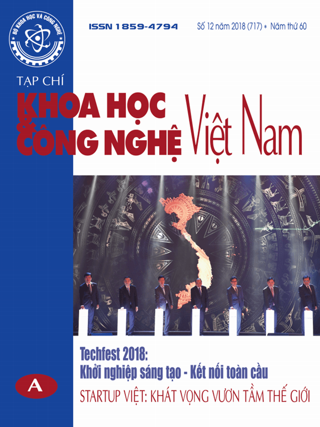 Tạp chí Khoa học và Công nghệ Việt Nam số 12 năm 2018 (717)