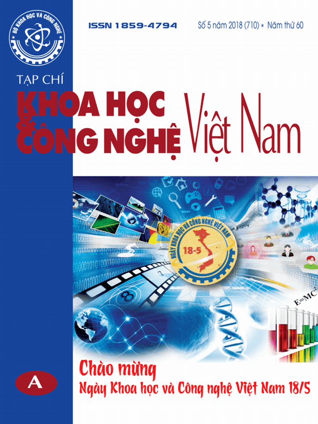 Tạp chí Khoa học và Công nghệ Việt Nam số 5 năm 2018 (710)