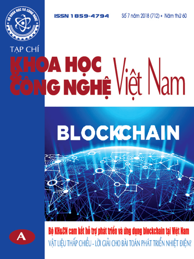 Tạp chí Khoa học và Công nghệ Việt Nam số 7 năm 2018 (712)