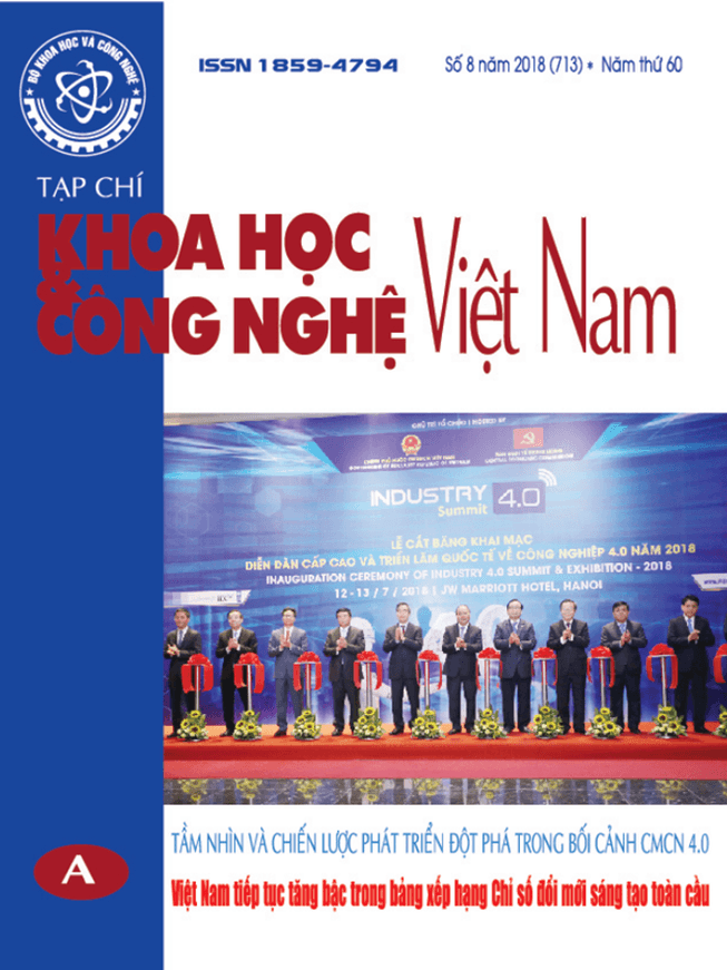 Tạp chí Khoa học và Công nghệ Việt Nam số 8 năm 2018 (713)