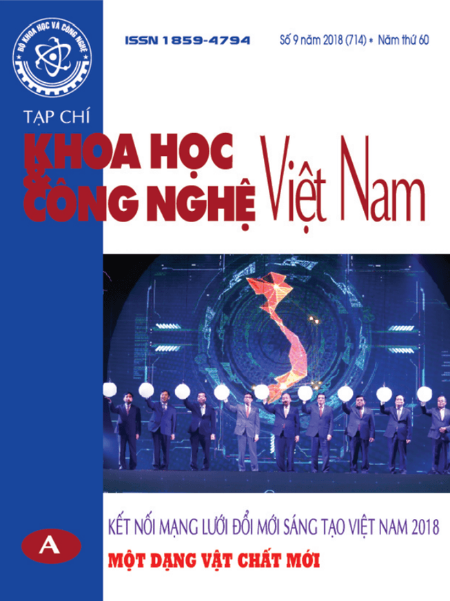 Tạp chí Khoa học và Công nghệ Việt Nam số 9 năm 2018 (714)