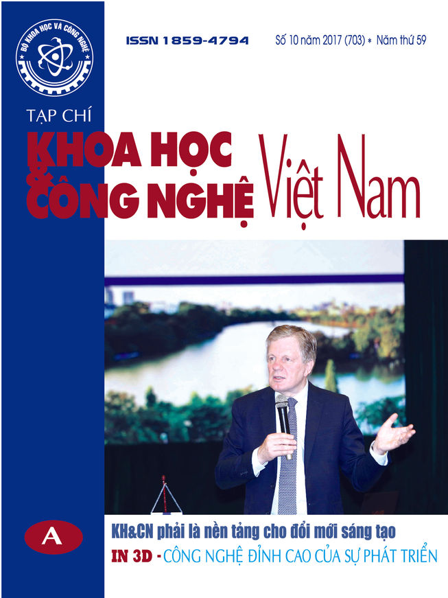 Tạp chí Khoa học và Công nghệ Việt Nam số 10 năm 2017 (703)