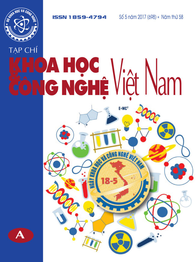 Tạp chí Khoa học và Công nghệ Việt Nam số 5 năm 2017 (698)