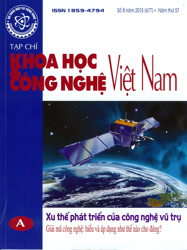 Tạp chí Khoa học và Công nghệ Việt Nam số 8 năm 2015 (677)