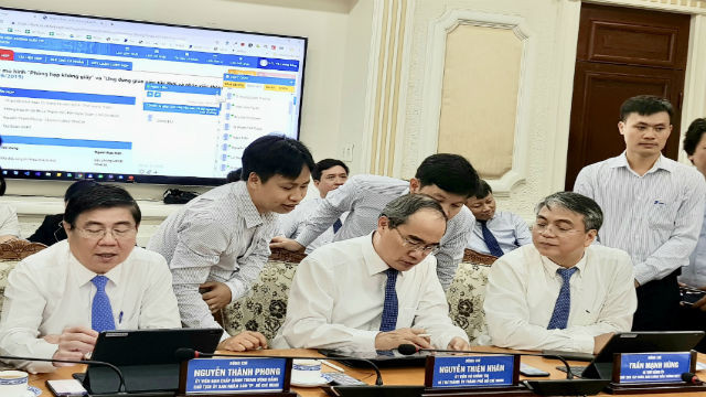  TP. Hồ Chí Minh triển khai “Phòng họp không giấy”, giảm 40% chi cho họp 