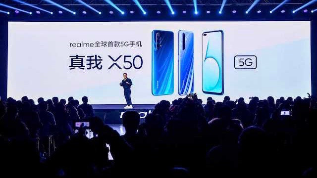  Realme công bố smartphone 5G Realme X50 