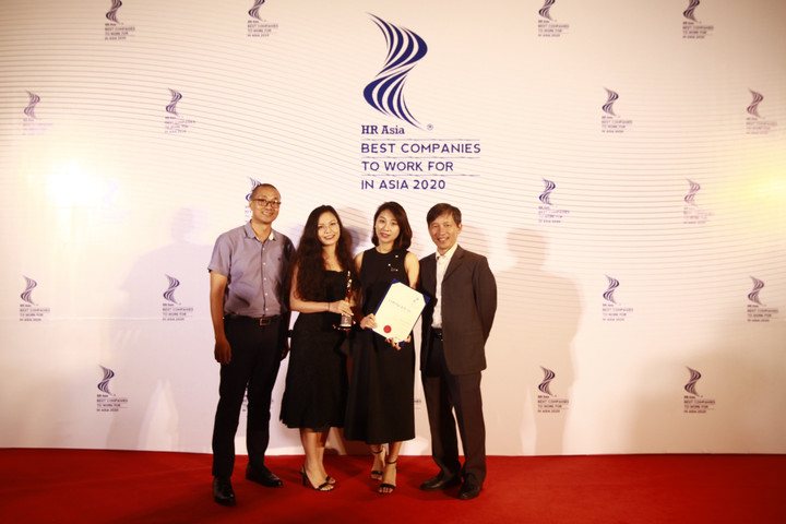 CMC đạt giải thưởng nơi làm việc tốt nhất châu Á