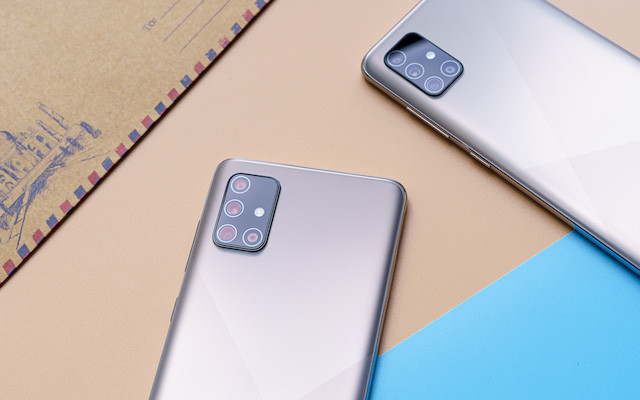 Samsung Galaxy A51, A71 được cập nhật công nghệ chụp một chạm