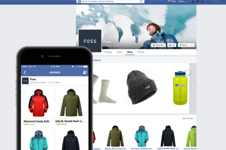 Facebook hỗ trợ các tính năng và tùy chọn mua sắm mới