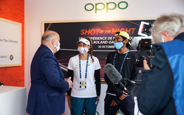 OPPO kỉ niệm năm thứ 2 là đối tác smartphone chính thức tại Roland-Garros