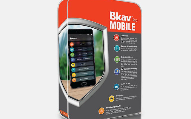 Bkav Pro Mobile bảo vệ giao dịch ngân hàng dành cho smartphone