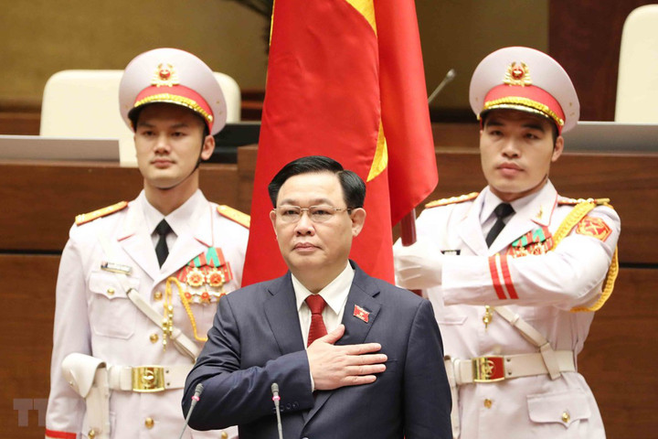 Đồng chí Vương Đình Huệ được bầu giữ chức vụ Chủ tịch Quốc hội
