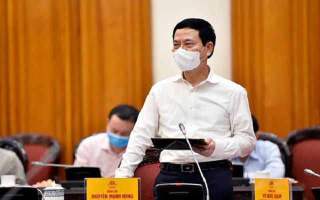 Bộ trưởng Nguyễn Mạnh Hùng: Xét nghiệm chủ động, công nghệ bắt buộc và vắc-xin quyết định