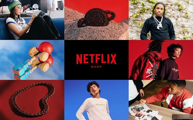 Netflix lấn sân thương mại điện tử cung cấp các hàng hóa phiên bản giới hạn 