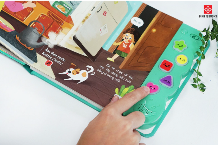 Sách âm thanh - Bộ sách “biết nói” thú vị cho trẻ em