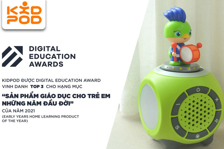 Startup Việt KidPod nhận giải thưởng quốc tế về giáo dục 
