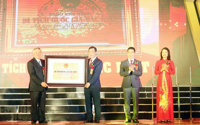 Bắc Giang: Đón nhận Bằng xếp hạng Di tích Quốc gia đặc biệt An toàn khu II Hiệp Hòa