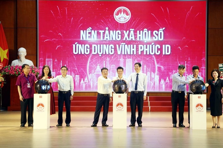 Vĩnh Phúc ID - hướng tới mục tiêu mỗi người dân là một công dân số