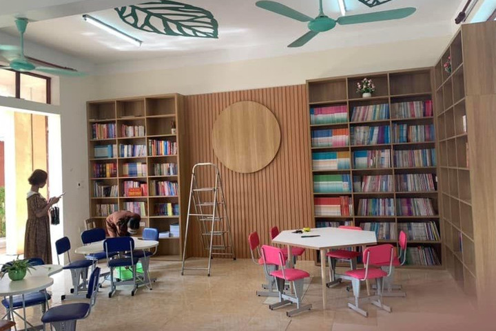 Ý tưởng bất ngờ và 3.000 cuốn sách cho thư viện một trường tiểu học nông thôn