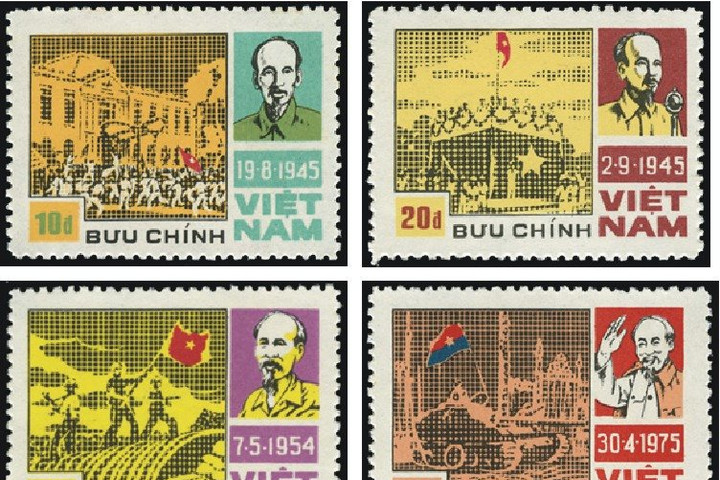 Ngày Giải phóng miền Nam, thống nhất đất nước trên tem bưu chính