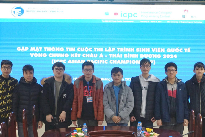Việt Nam đăng cai tổ chức chung kết lập trình sinh viên quốc tế châu Á - TBD 2024