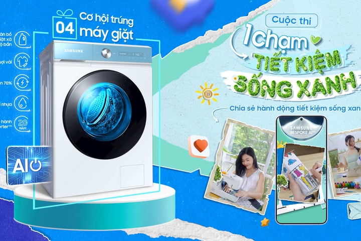 Cuộc thi sáng tạo video "Một chạm tiết kiệm sống xanh"