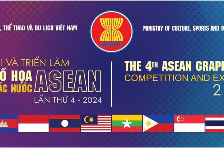 Sắc màu ASEAN trong triển lãm tranh Đồ họa lần thứ 4