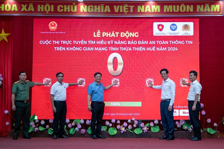 Thừa Thiên - Huế phát động thi trắc nghiệm kỹ năng ATTT trên Hue-S