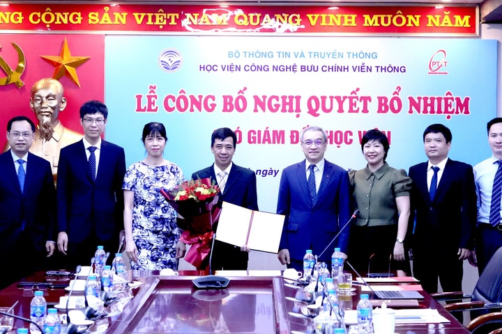 TS. Nguyễn Trung Kiên giữ chức Phó Giám đốc Học viện công nghệ Bưu chính Viễn thông