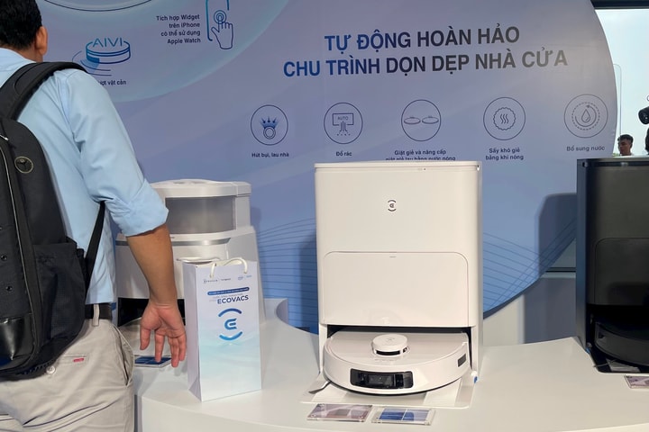 Dòng sản phẩm robot hút bụi thông minh thế hệ mới