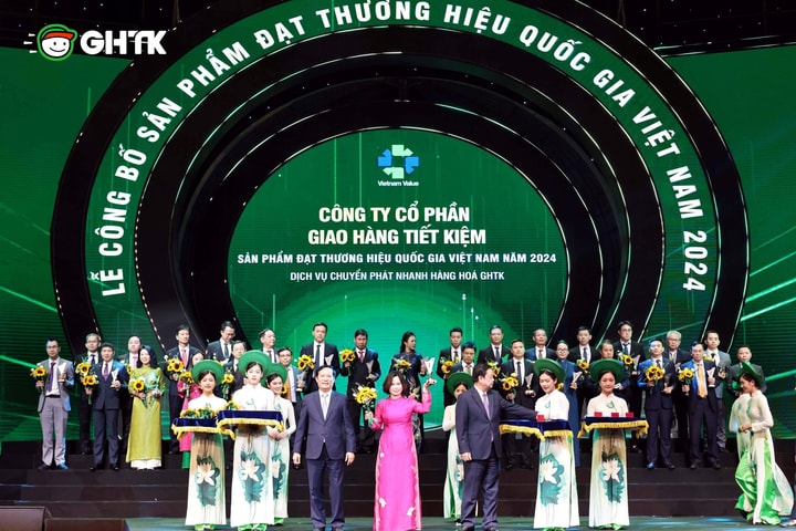 GHTK được vinh danh Thương hiệu Quốc gia Việt Nam lần thứ hai