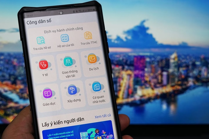 Ứng dụng Công dân số TP. HCM cung cấp nhiều tiện ích