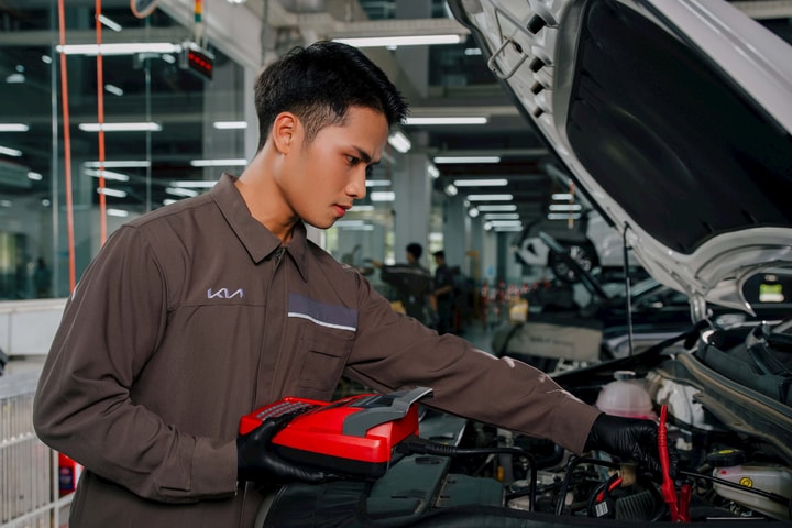 Hệ thống xưởng dịch vụ xe du lịch THACO AUTO: Sự tận tâm tạo nên giá trị