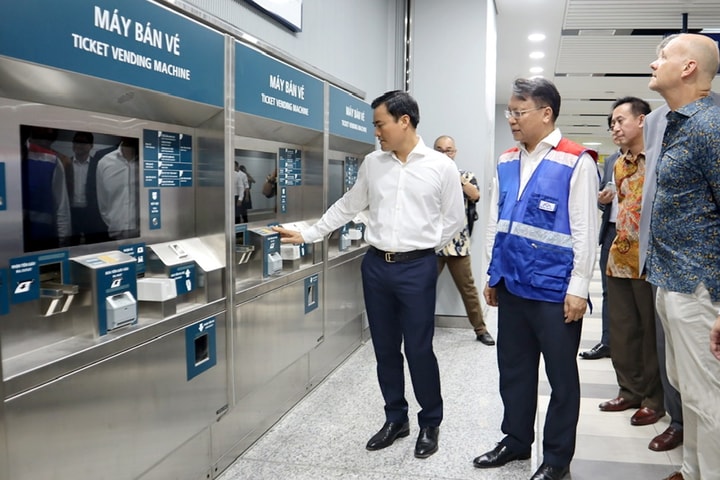 Thuận tiện thanh toán "không chạm" tại tuyến metro Bến Thành - Suối Tiên