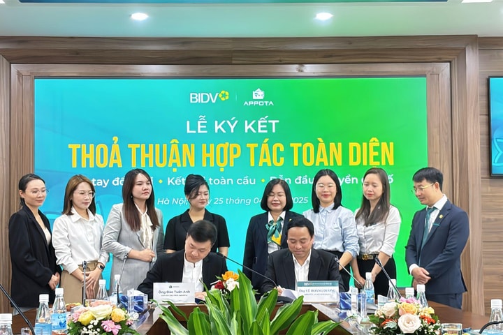 AppotaPay và BIDV hợp tác triển khai ba dịch vụ thanh toán trọng điểm