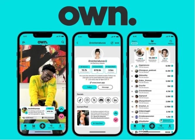Own - Ứng dụng mạng xã hội mới hướng đến mã hóa nền kinh tế sáng tạo