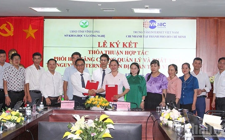 VNNIC đồng hành cùng Sở KH&CN tỉnh Vĩnh Long trên 5 mục tiêu trọng điểm