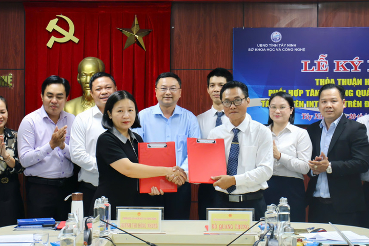 Tây Ninh hợp tác với VNNIC phát triển hạ tầng tài nguyên số