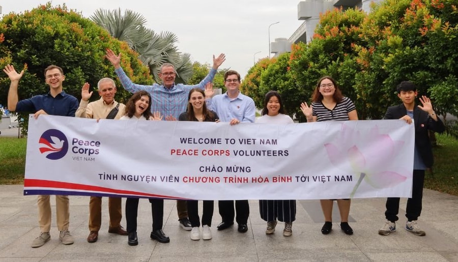 20 tình nguyện viên Chương trình Hoà Bình đến Việt Nam hỗ trợ đào tạo thế hệ trẻ