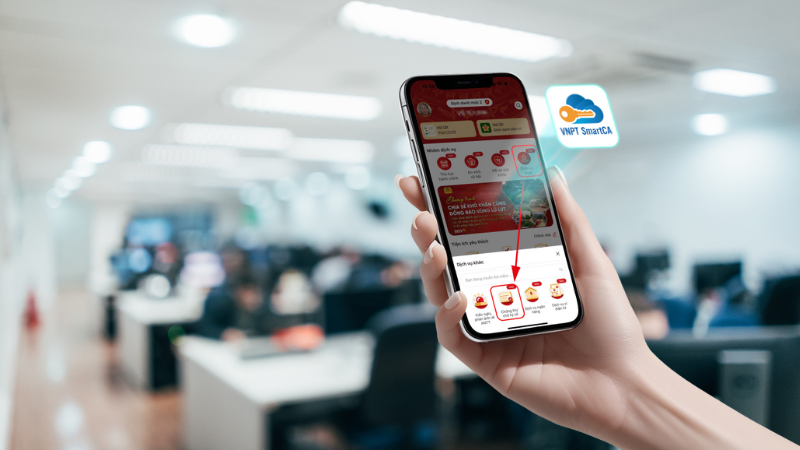 Người dân có thể đăng ký chữ ký số cá nhân VNPT SmartCA trực tiếp trên VNeID
