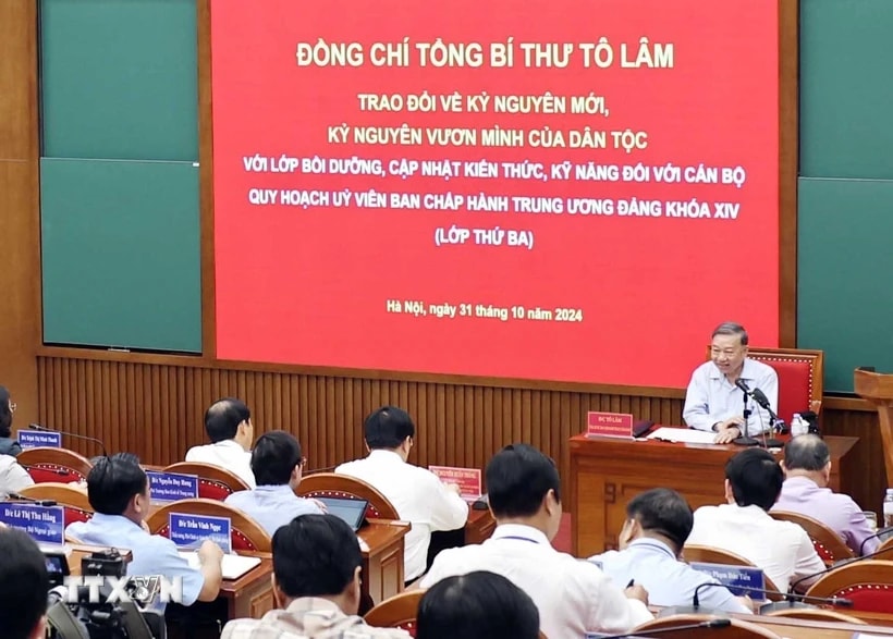 Tổng Bí thư Tô Lâm: Chuyển đổi số là quá trình xác lập một phương thức sản xuất mới - “phương thức sản xuất số"