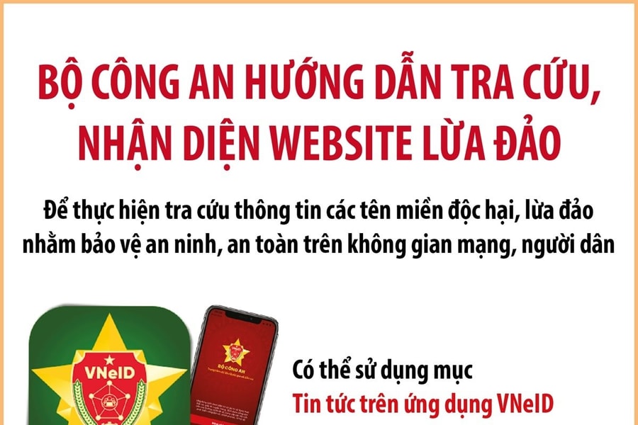 Bộ Công an hướng dẫn tra cứu, nhận diện website lừa đảo