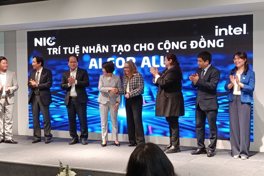 Intel Việt Nam và NIC công bố Chương trình trí tuệ nhân tạo cho cộng đồng